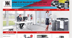 Desktop Screenshot of nhatnamjsc.com.vn